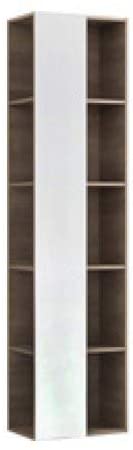 Geberit Citterio shelf with mirror 500.569.JJ.1, 40x160x25cm, wood structure grey-brown - 500.569.JJ.1