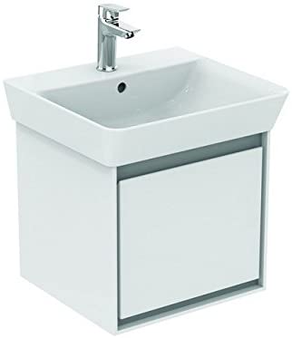Ideal Standard CONNECT Air Vanity unit, 435mm, 1 drawer, E0842, colour: White glossy/white matt - E0842B2