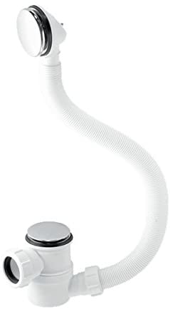 McAlpine HC2650UK Bath Trap with Top Access, Chrome/White