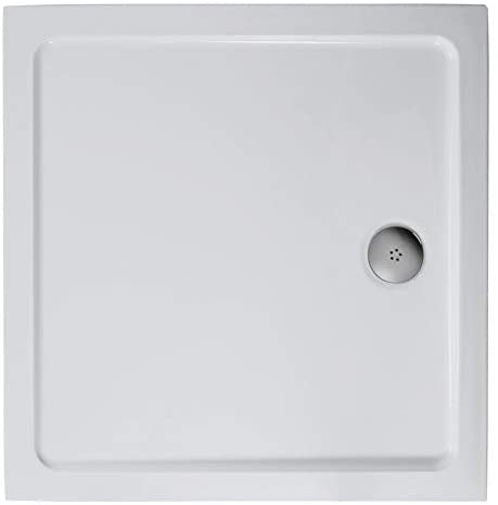 Ideal Standard L508701 Simplicity 800x800mm Low Profile Flat Top Shower Tray Including Waste