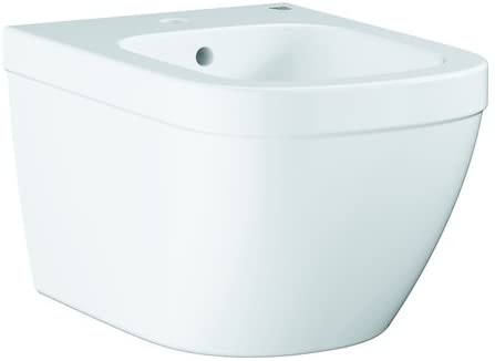 Grohe PureGuard 39208 Wall Bidet Euro Ceramic Alpine White 3920800H