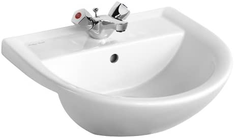 Armitage Shanks E895801 Sandringham 21 500mm 1 Taphole Semi-Countertop Washbasin