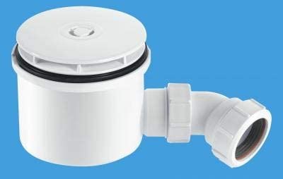McAlpine 1 1/2‰ۡó� 90mm Hi-Flow Shower Trap ST90WH10-HP2