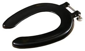 crescent junior j toilet seat black
