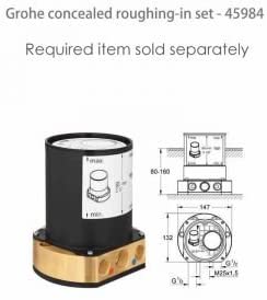 Grohe Allure Brilliant Floor Standing Bath Spout