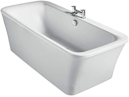 Ideal Standard E107901 Concept Air 170cm x79cm Freestanding Double Ended Bath with Tap Deck