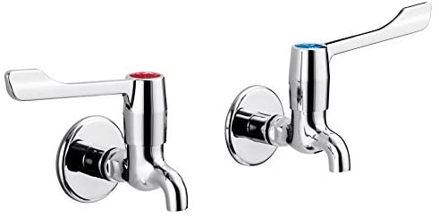 Armitage Shanks S8270AA Chrome Markwik Two Lever Wall Mount 1/2" Basin