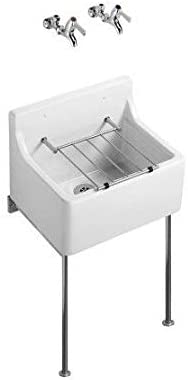 Armitage Shanks S047501 Birch 460mm Cleaners Sink Complete