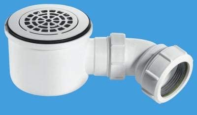 McAlpine 2‰ۡó� 90mm Hi-Flow Shower Trap ST90CPB-P-HP