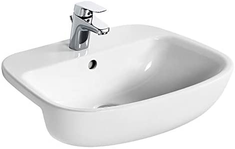 Ideal Standard E159401 Studio Echo 550mm 1 Tap Hole Semi-Countertop Basin