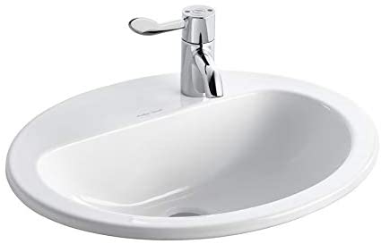 Armitage Shanks S249001 White Orbit 21 550 x 460 mm Drop In Single