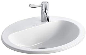 Armitage Shanks S249001 White Orbit 21 550 x 460 mm Drop In Single
