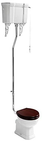 Ideal Standard U470701 Waverley High Level 6 or 4 Litre Cistern Pack, Brackets Included