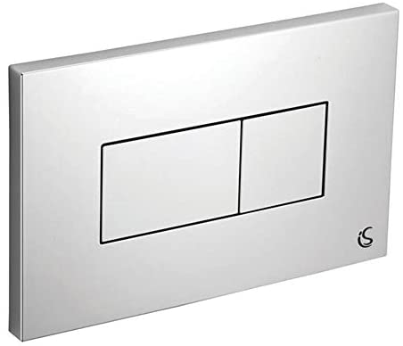 Ideal Standard E4465GN Dual Flush Plate Satin Chrome