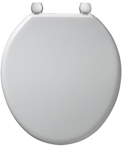 Armitage Shanks S406001 White Bakasan Toilet Seat, with Cover, Metal