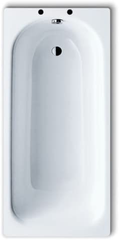 Kaldewei Eurowa Two Tap Hole Steel Bath Avaiable in Four Differemt Sizes