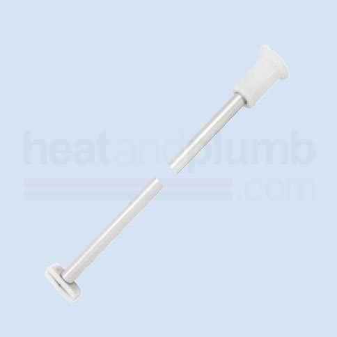 Croydex 610 mm Ceiling Support, Silver