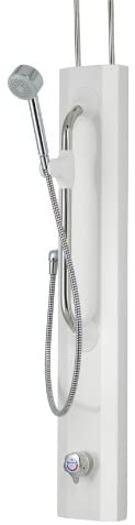 Rada 1.1613.049 PA-V8FW Shower Panel, Stainless Steel/Powder Coating