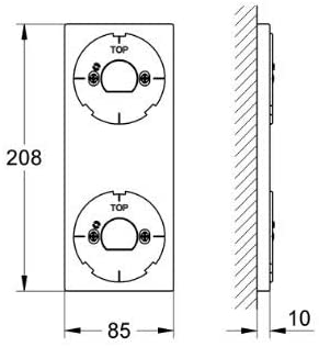 F-Digital Allure - Allure F-Digital Placa Controlador :: Grohe 40 548 000