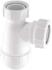 McAlpine G10 38mm Seal Bottle Trap, White
