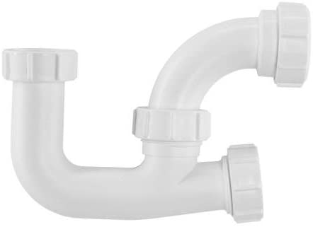 Armitage Shanks S896567 Soft Cream Plastic Resealing P Trap, Basin