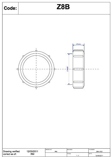 McAlpine 2" BSP Compression Nut Z8B