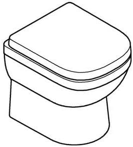 Grohe Euro KeramiK Back to Wall Toilet with Soft Close Seat 39555000