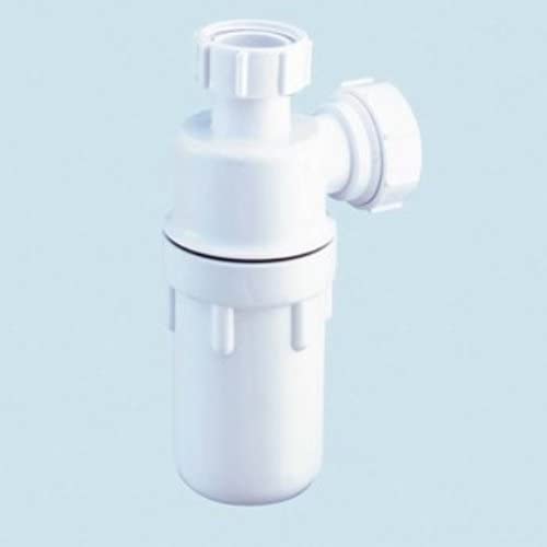 Armitage Shanks S892567 White Plastic Resealing Bottle Trap, Basin