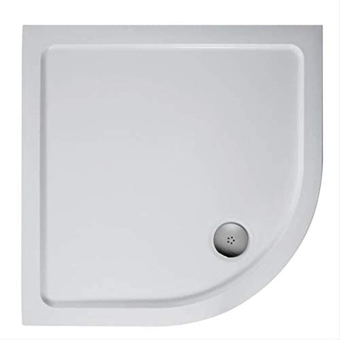 Ideal Standard L512501 Simplicity 900mm Low Profile Quadrant Upstand Shower Tray with Waste