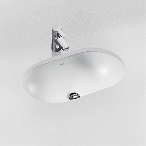 Ideal Standard E501801 Concept Oval 48cm Under-Countertop Washbasin