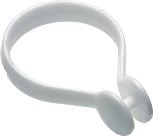 Croydex Ak142222 Shower Curt Rings X12 White by Croydex