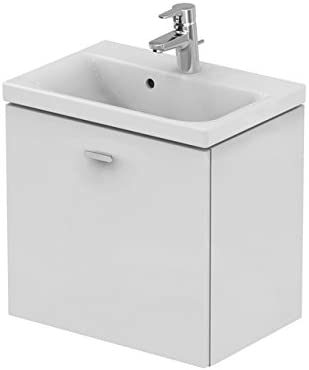 Ideal Standard CONNECT SPACE Vanity unit, 550 mm, 1 pull-out, E0313, colour: High gloss medium grey decor - E0313KR