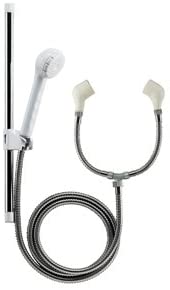 Croydex AB160022 White Shower Kit with Saturating Mode, Shower