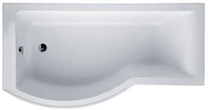 Ideal Standard E731601 White Concept Shower Bath Left Hand without Tap
