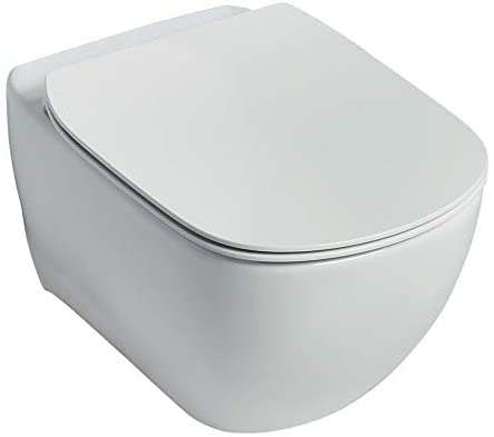 Ideal Standard T354501 Tesi Wall Hung Toilet with Aquablade Technology