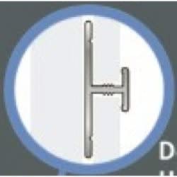 Alfred & Victoria Ceiling Panel Trim 2.7m H/J oint 5mm Silver HJC05 Wall Ceiling Panels