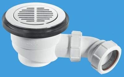 McAlpine 90mm Shower Trap ST90CPB-S