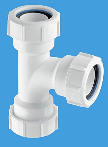 McAlpine V1M 11/2 inch Multifit Swept Tee, White