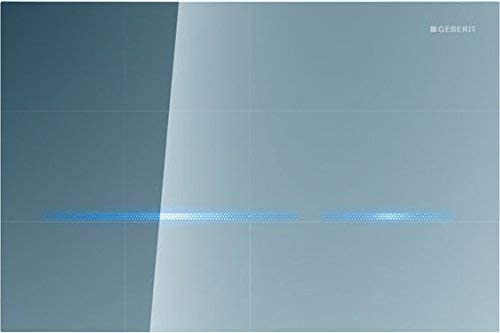 Geberit 116.090.SM.1 Sigma80 Toilet Flush Actuator Plate, Mirrored Glass (Renewed)