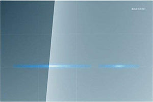 Geberit 116.090.SM.1 Sigma80 Toilet Flush Actuator Plate, Mirrored Glass (Renewed)