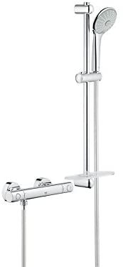 GROHE Grohtherm 1000 Cosmopolitan Thermostatic 34286002 M Shower Mixer with Shower Set
