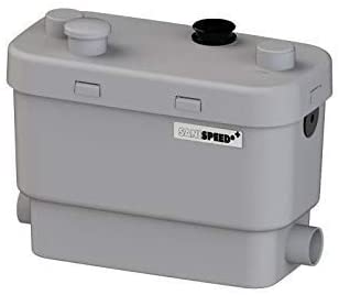 Saniflo 6045 Sanispeed Plus Sump Pump for Waste Water, Grey