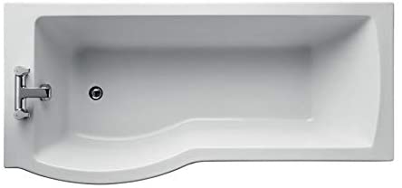 Ideal Standard E256801 Tempo Arc 1700mm Left Hand No Tap Hole Shower Bath