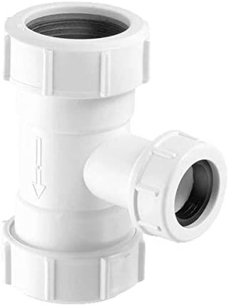 McAlpine Flush Pipe Tee Piece for WC Overflow V33T-FP