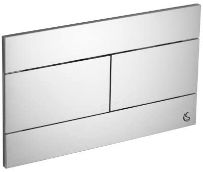 Armitage Shanks VV659046 Slim Mechanical Flush Plate Satin Chrome