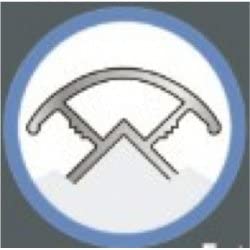 Alfred & Victoria Ceiling Panel Trim 2.7m External Corner 5mm Silver ECC05 Wall Ceiling Panels