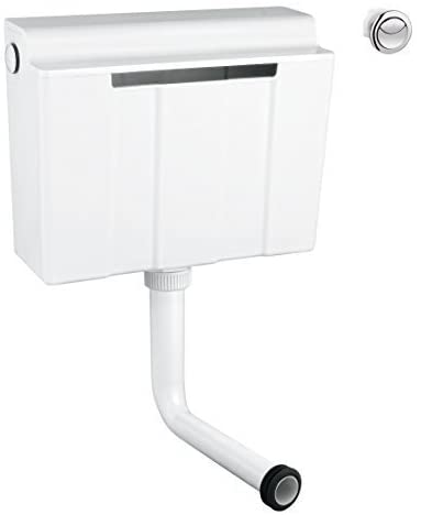 GROHE 39054000 Concealed Flushing Cistern with Dual Flush and Actuation Button by GROHE