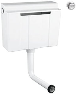 GROHE 39054000 Concealed Flushing Cistern with Dual Flush and Actuation Button by GROHE