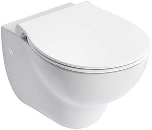 Armitage Shanks S067001 Contour 21+ Toilet Seat and Cover, Slim, Slow Close