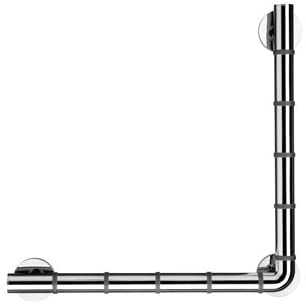 Croydex AP500541 300 mm Safety Support Rail Stainless Steel Grab Bar with Anti-Slip Grip